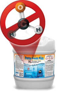 Non Formaldehyde Potty Fresh Plus